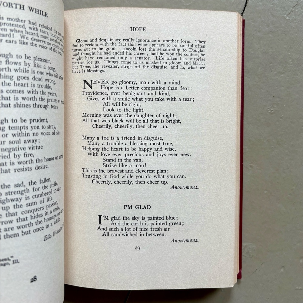 1924 It Can Be Done Poems of Inspiration Gilt Quatrefoil Poetry Inspirational - Picture 7 of 11